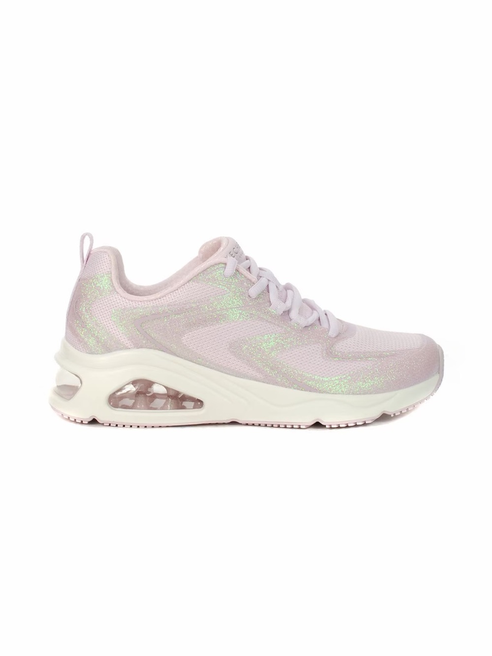 Skechers Women's Light Pink Iridescent Sneakers
